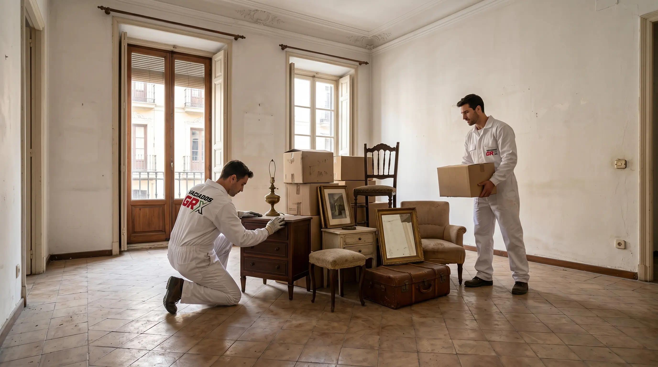 Servicio de vaciado de inmueble en Granada